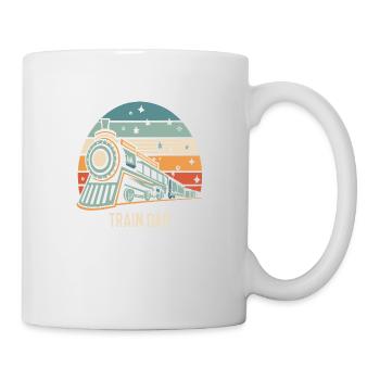Train Dad - Tasse - Weiß - Rechts