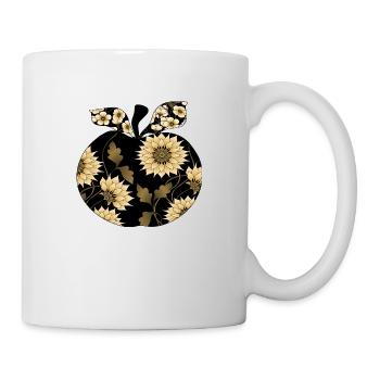 Apfel - Tasse - Weiß - Rechts