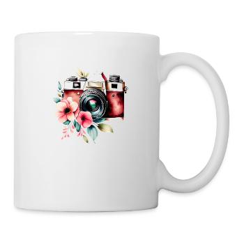 Fotograf Fotografen Geschenk Fotografieren Kamera - Tasse - Weiß - Rechts