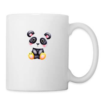 Panda Bear Cute Pandas Animal Baby Panda Design - Mug - white - Right