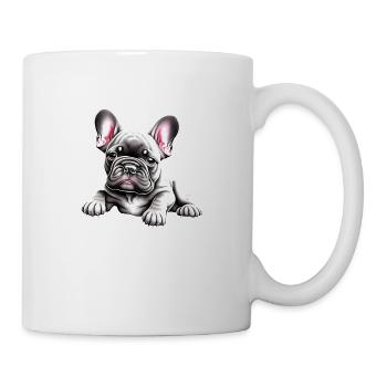 Hundehalter Bulldogge Hunde Hund Hundebesitzer - Tasse - Weiß - Rechts