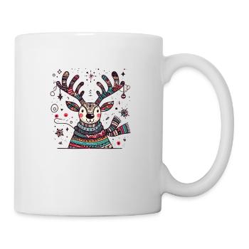 Rudolph - Tasse - Weiß - Rechts