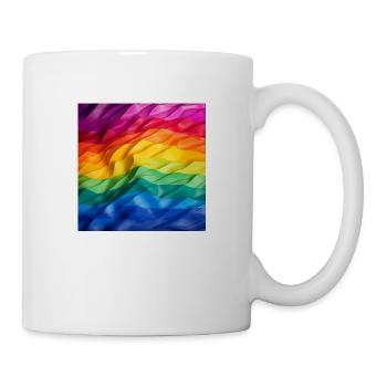 Pride Flag - Tasse - Weiß - Rechts