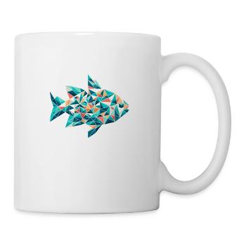 Fisch // fisch - Mug blanc - blanc - Droite