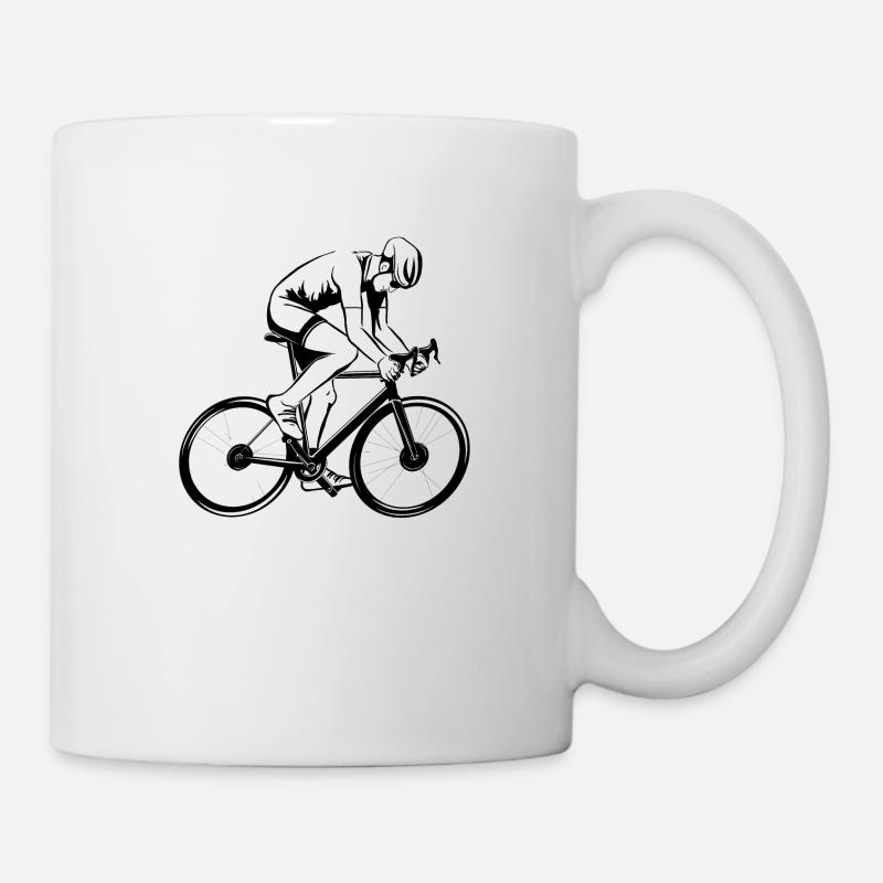 Cycliste - Mug blanc - blanc