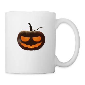 Citrouille d’Halloween - Mug blanc - blanc - Droite