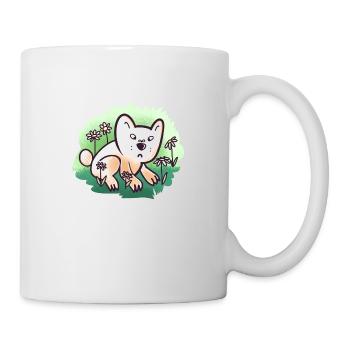 The Bear And the Bee - Mug - white - Right