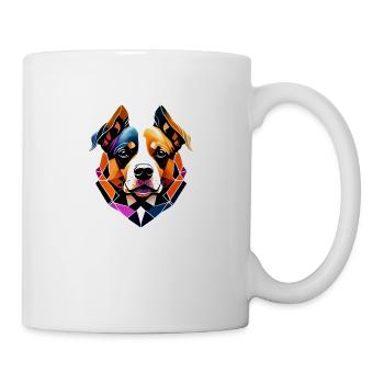 Hundebesitzer Hunde Golden Retriever Hundewelpe - Tasse - Weiß - Rechts