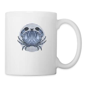 Krebs - Tasse - Weiß - Rechts