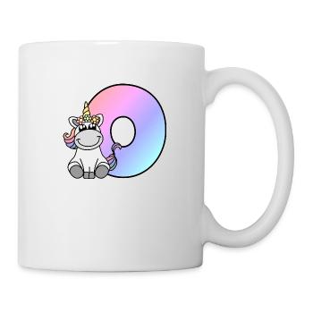 Unicorn Letter O - Mug - white - Right