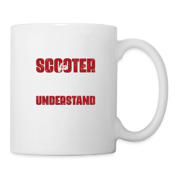 It's A Scooter Thing You Wouldn't Understand Motor - Tasse - Weiß - Rechts
