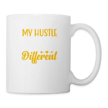 My Hustle a l’air différent - Mug blanc - blanc - Droite