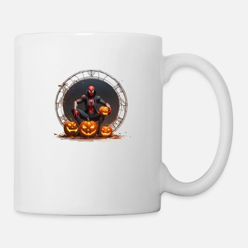 Halloween and Superhero - Mug - white