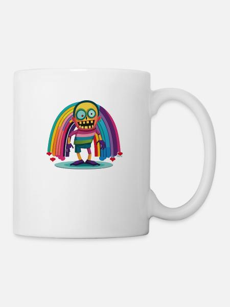 Pride Zombie 10 - Tasse - Weiß