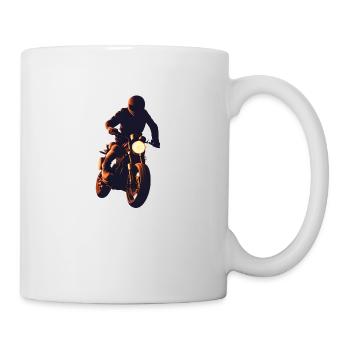 Motorcross Motorcycle Motorcyclist Motorbike Fan - Mug - white - Right