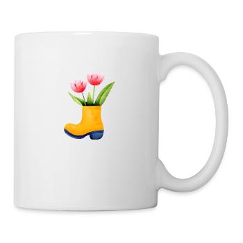 Flower Gift, Flowers, Garden, Home Gardener, Gardener - Mug - white - Right