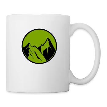 mountains - Mug - white - Right