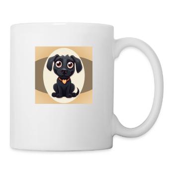 Dog Cartoon 6 - Mug - white - Right