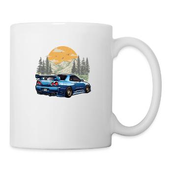 Jdm / Tuning / Turbocharger / Rims / Chiptuning - Mug - white - Right