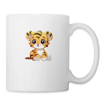 Ako the Tiger Cub - Mug - white - Right