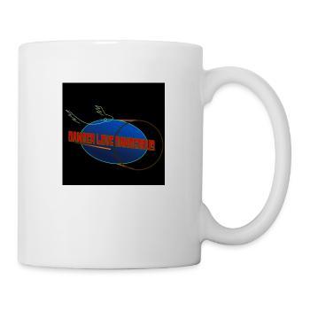 Danger lover - Tasse - Weiß - Rechts