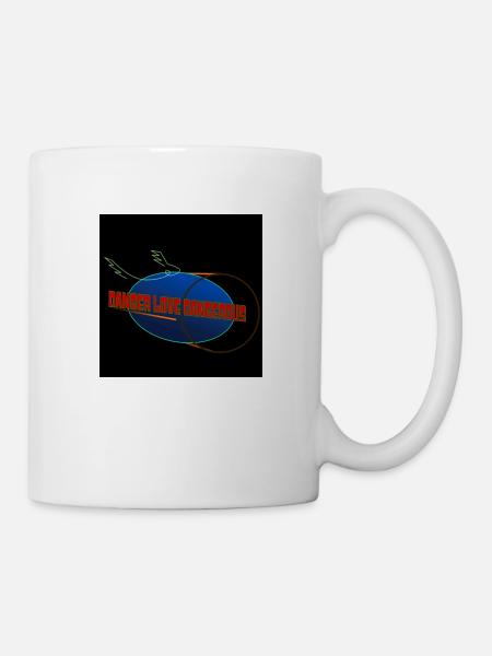 Danger lover - Tasse - Weiß