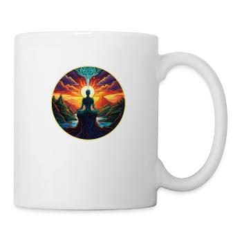 Spirit Energy Universe Meditation One - Mug - white - Right