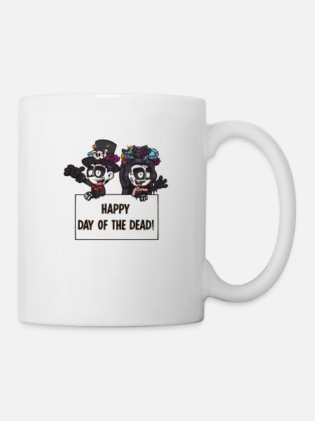 Joyeux Jour Des Enfants Morts - Mug blanc - blanc