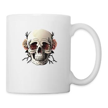 Halloween Skull - Mug - white - Right