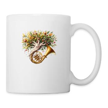 Orchestre de musique de l’arbre à cornes - Mug blanc - blanc - Droite