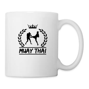 Muay Thaï - Mug blanc - blanc - Droite