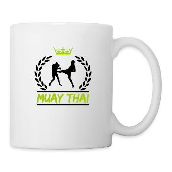 Muay Thaï - Mug blanc - blanc - Droite