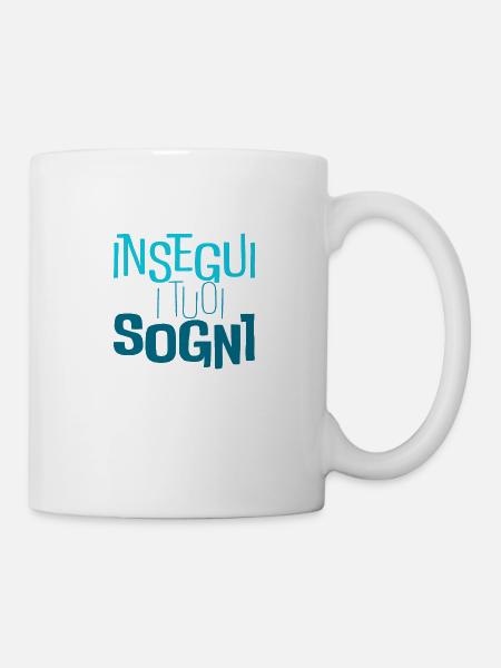 Chase your dreams - Mug - white