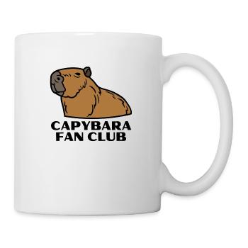 Capybara Fan Club - Tasse - Weiß - Rechts