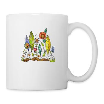 Flowers - Mug - white - Right