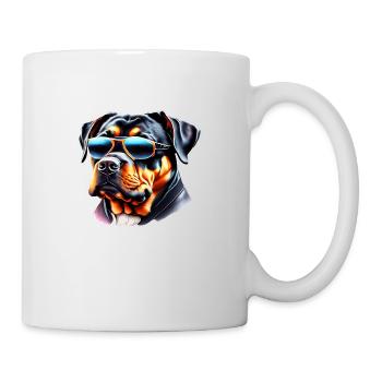 Rottweiler Dog Rottweiler Puppy Dogs Dog Puppy - Mug - white - Right