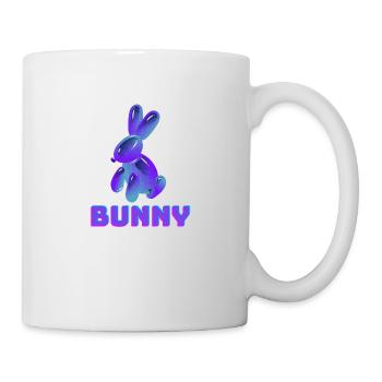 Lapin violet - Mug blanc - blanc - Droite