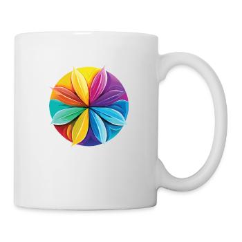 Fleur de Lotus - Méditation - Yoga - Zen - Mug blanc - blanc - Droite