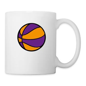 ballon de basket basketball 2510 - Mug blanc - blanc - Droite