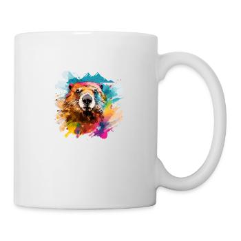 marmotte - Mug blanc - blanc - Droite