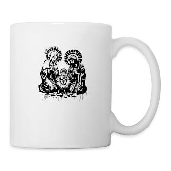 Christmas Family | Jesus, Mary, and Joseph - Mug - white - Right
