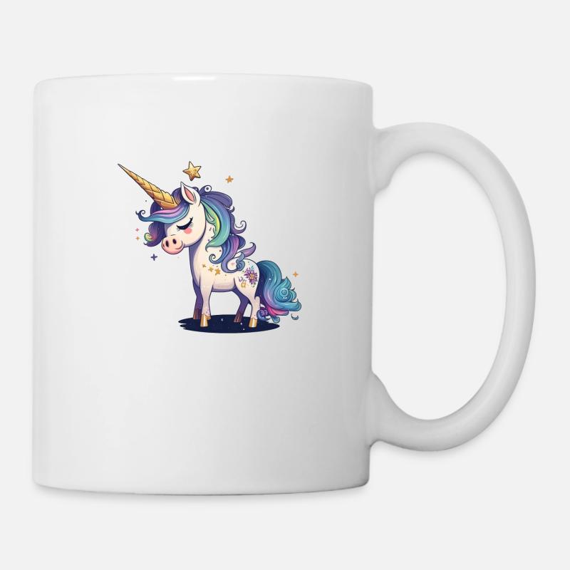 Süßes Einhorn - Tasse - Weiß