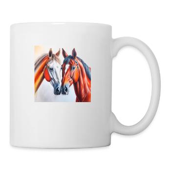 Horse's head#Horses - Mug - white - Right
