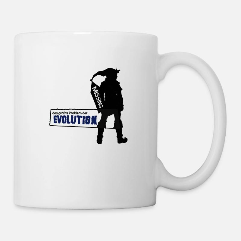 Missing Link - Das größte Problem der Evolution - Tasse - Weiß