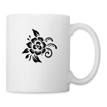 Floral Decoration - Mug - white - Right