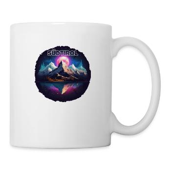 Le Tyrol du Sud avec ses montagnes, le cadeau de la loyauté envers la terre - Mug blanc - blanc - Droite