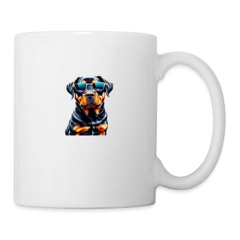Rottweiler Dog Dog Rottweiler puppy Dog puppy - Mug - white - Right