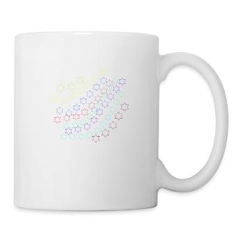 Stars, star, colorful stars - Mug - white - Right