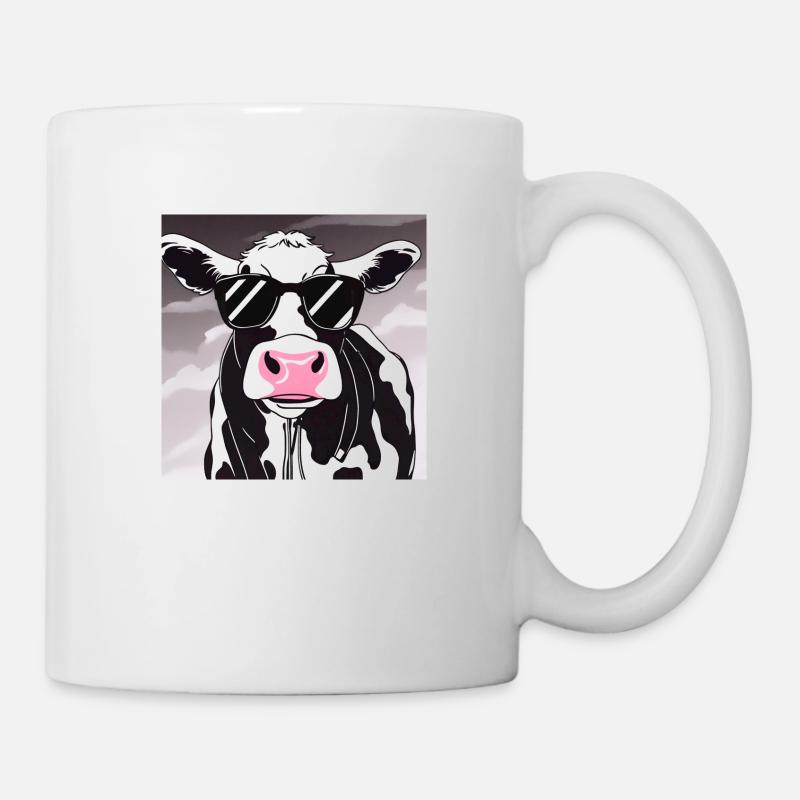 Vache fraîche - Mug blanc - blanc