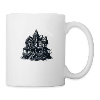 "The ruins are just the beginning", urbex slogan - Mug - white - Right